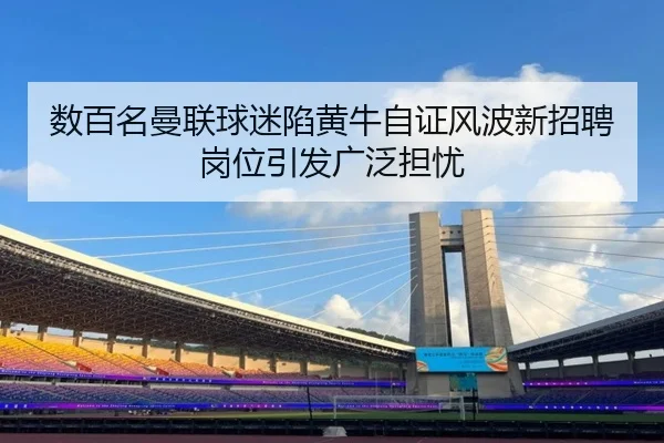 数百名曼联球迷陷黄牛自证风波新招聘岗位引发广泛担忧 | WEIDESPORT